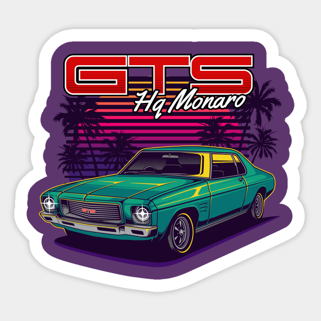 GTS Monaro Sticker by cturs